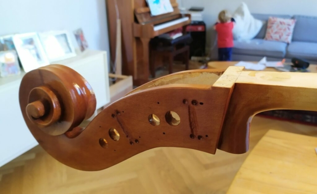 Verniciatura dopo 20 mani