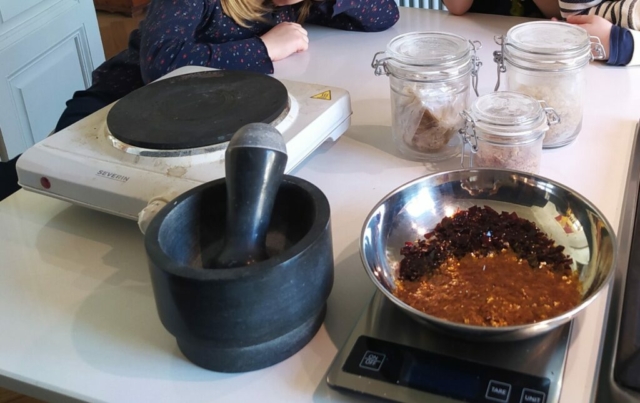 Ingredienti della vernice
